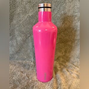 Corkcicle; Pink Stainless Steel Canteen
